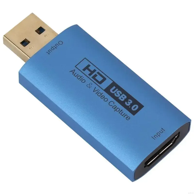 4K 1080P 60fps USB 2.0 3.0 HDMI-compatible Capture Card Video Grabber Box for PS4 PS3 Laptop PC Phone Game Live Streaming