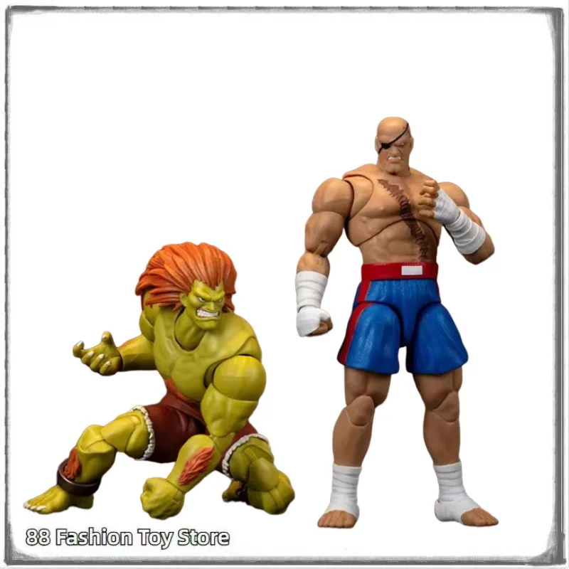 

В наличии Jada Toys Blanka Sagat Vega Street Fighter Wave 4, аниме-фигурка, модели уличных игр, игрушки, коллекция подарков