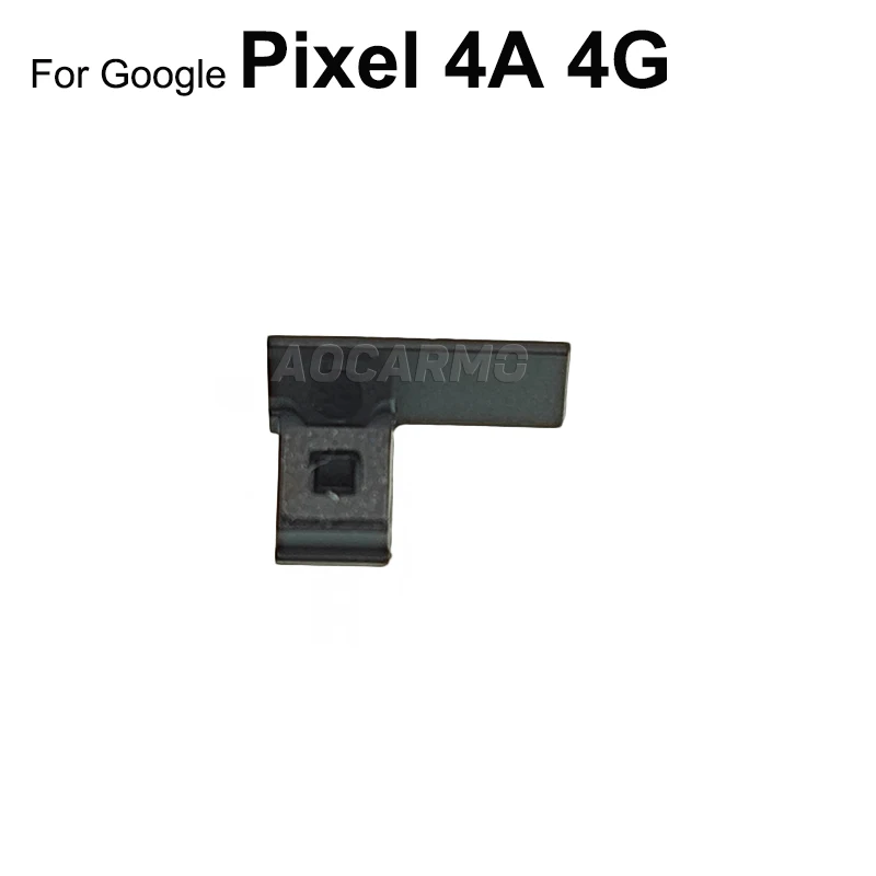 Aocarmo لـ Google Pixel 4A 4G 5G مكبر الصوت Mic Dust Net Mesh استبدال أجزاء