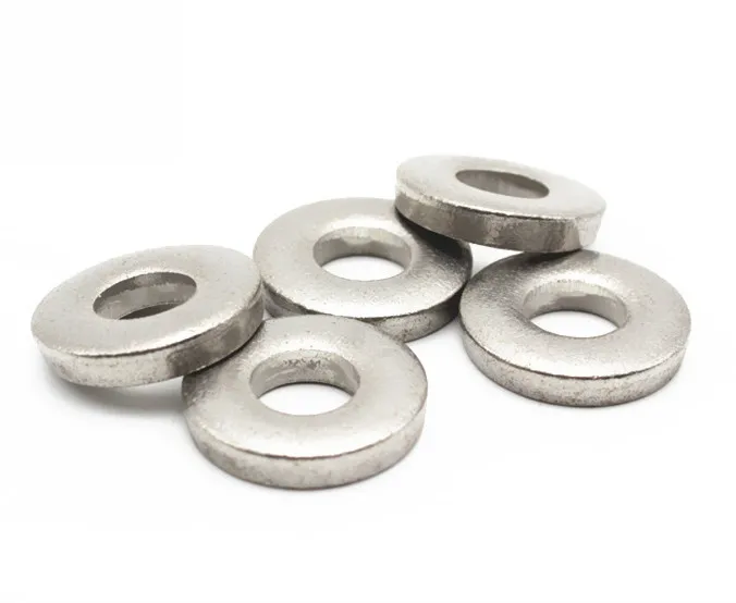 M3/M4/M5/M6/M8/M10-M24 Thickening Flat Washer 304 Stainless Steel Fat Washer Metal Gasket Meson Plain Washers