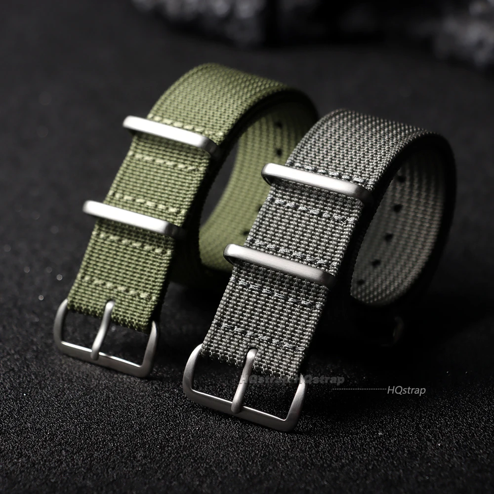 ไนลอนคุณภาพสายนาฬิกา 18 19 20 - Nylon Nato Strap บทวิจารณ์และราคา