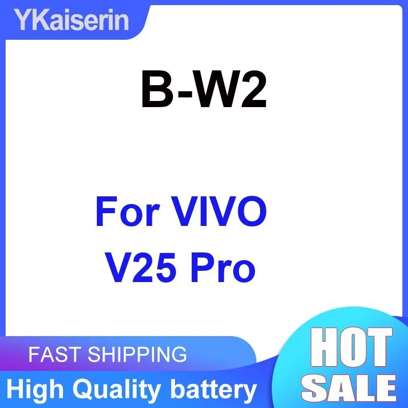 

B-W2 4830Mah Reliable Replacement Mobile Phone Battery For Vivo V25 Pro