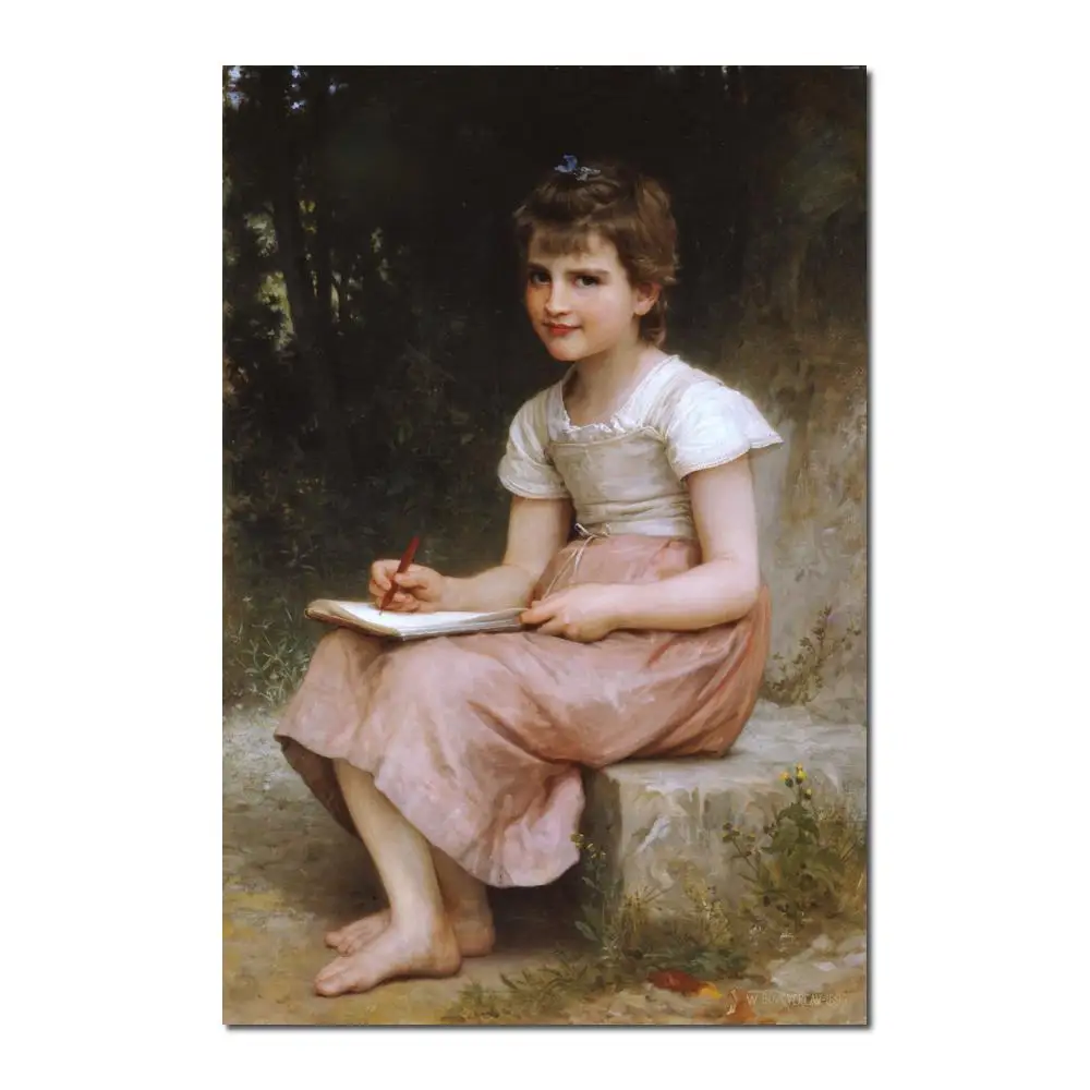 

Paintings for living room wall Vocation William Adolphe Bouguereau High quality Hand painted