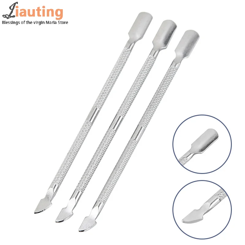 1/4Pcs Double Headed Mini Skin Scrubber Portable Face Spatula Exfoliator Deep Clean Tool Blackhead Remover Pore Cleaner