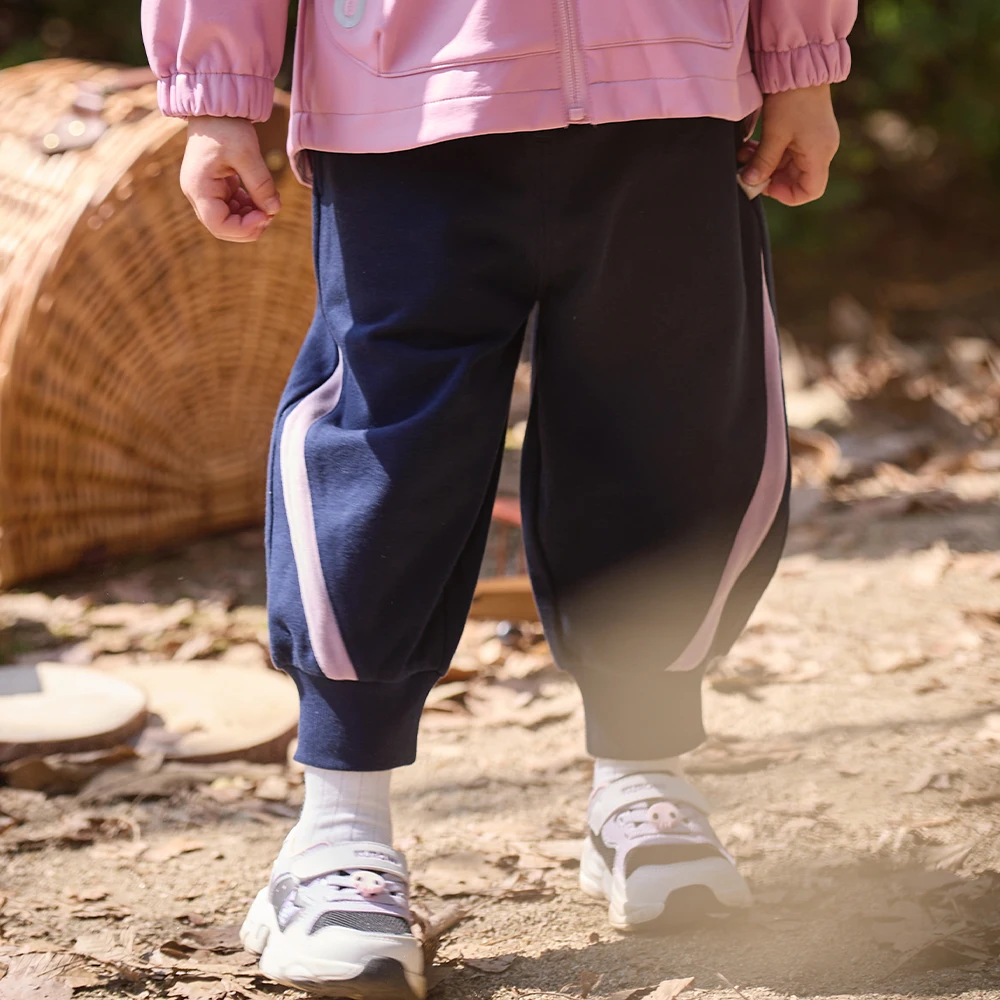 Dave Bella Autumn Aged 4 to 6 Children’s Clothing Girls Boy's Pants School Trousers Fashionable Spring Soft Sweat Pant DB3263220