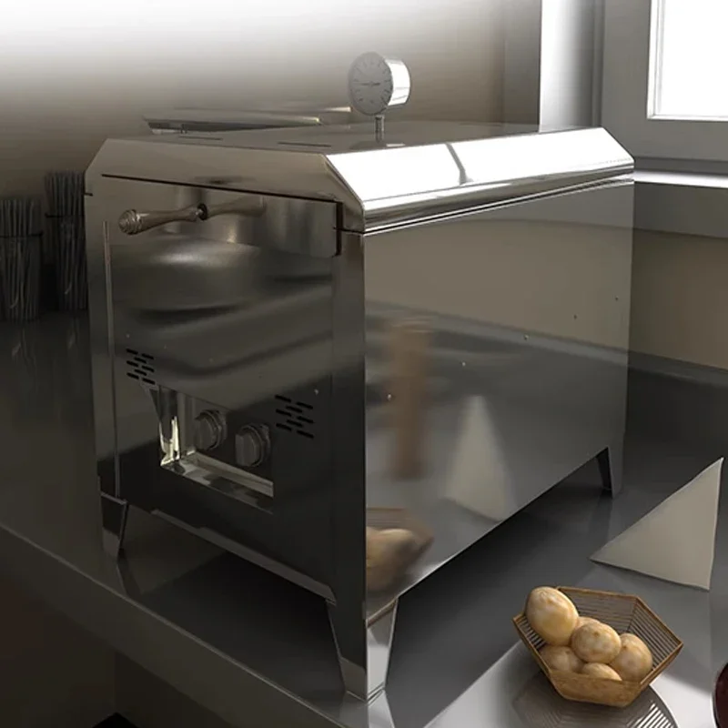 Precise Temperature Control Stainless Steel Gas Pizza Oven 6 Trays Small Commercial Outdoor Oven Outdoor Commercial Pizza Oven