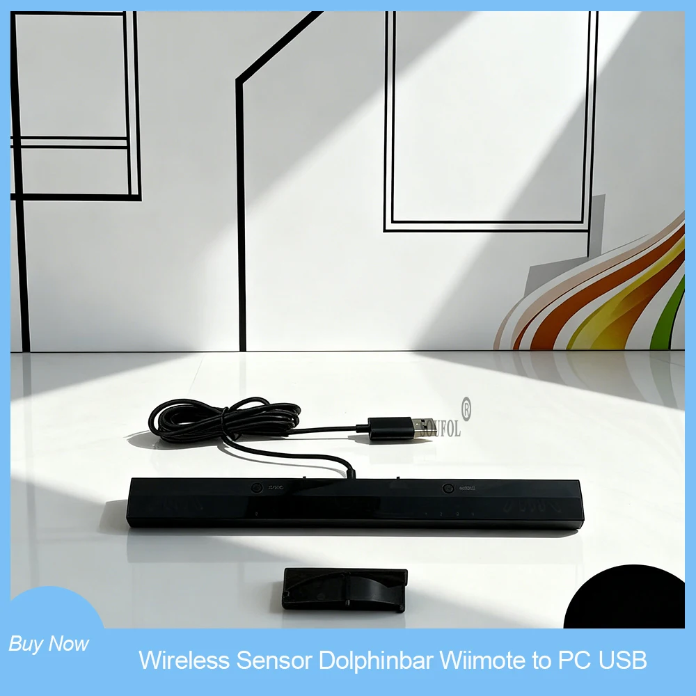 

Новый Mayflash W010 беспроводной датчик DolphinBar Bluetooth-Compatible для Wii Remote Plus и ПК Поддержка G-сенсор для игр Wii