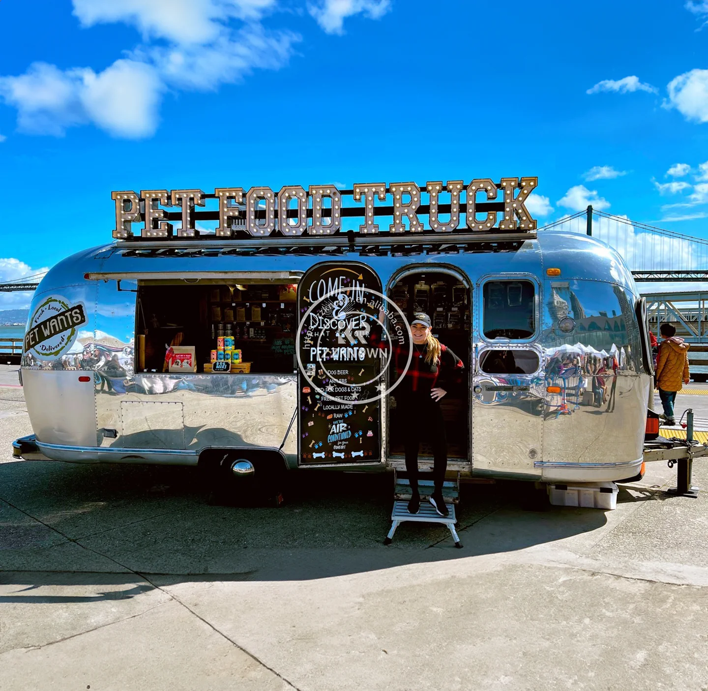 2025 мобильный прицеп для барбекю и кофе, полностью оборудованная тележка для фаст-фуда в отеле, для пиццы, закусок, для общественного питания на открытом воздухе