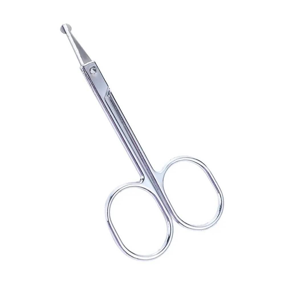 New Fashion Nail Trimmer Tool Beauty Tool Ear Facial Trimmers Nose Hair Scissors Stainless Steel