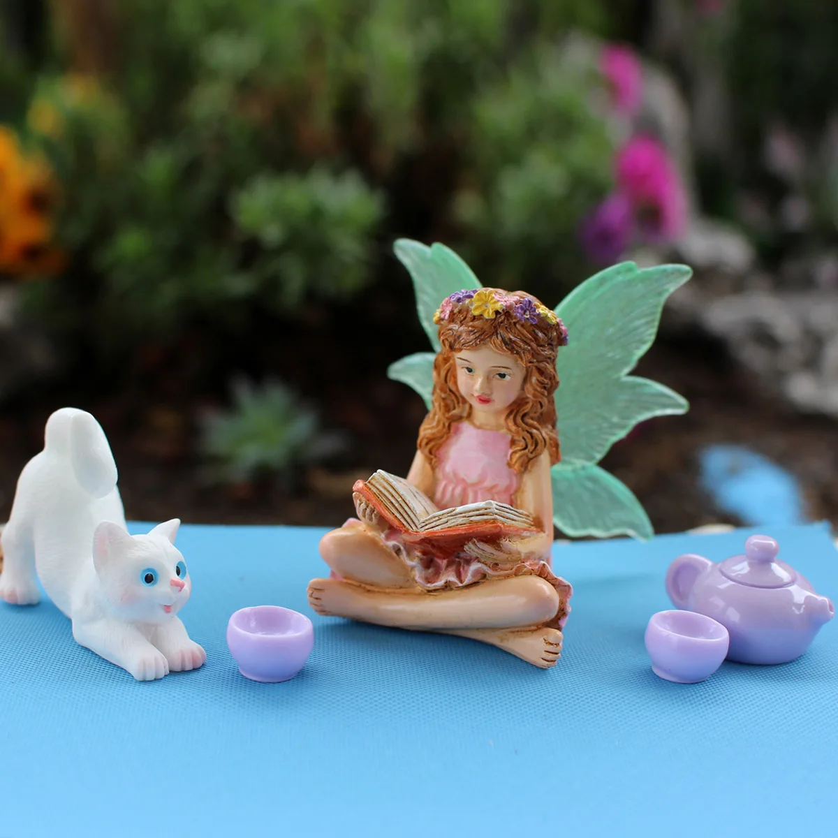 

‌Glow in the Dark Fairy Set - 5-Pcs Resin Garden Decor for Patio