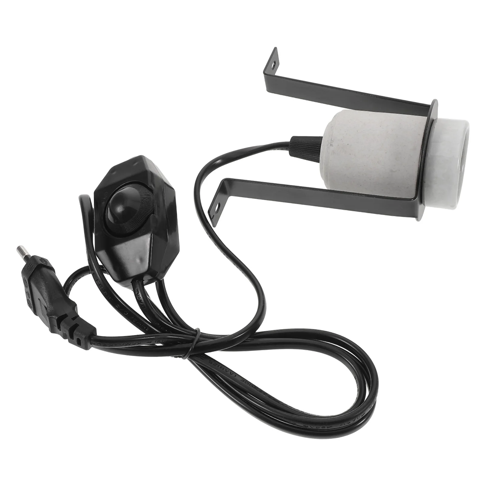 

Pet Heat Lamp Holder: Adjustable Ceramic Reptile Heat Emitter For Turtle Lizard Snake Brooder Terrarium Heater Bulb