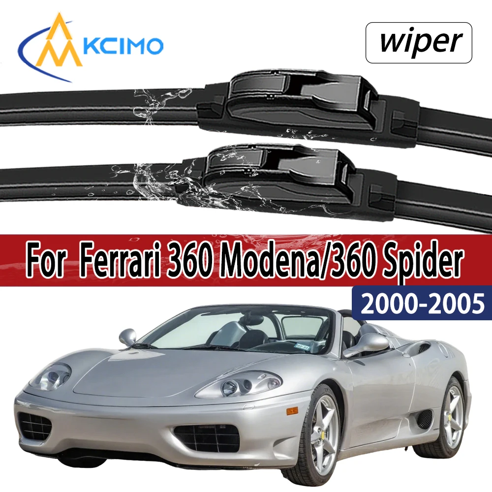 

Для Ferrari 360 Modena/360 Spider 2000-2005 щетки стеклоочистителя переднего стекла 2 шт. аксессуары для окон ветрового стекла