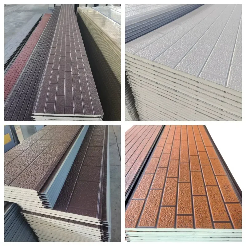 

( Out of stock)Exterior Wall Brick Pattern Sandwich Panels Thermal Insulated Soundproof Cladding - Custom Consultation