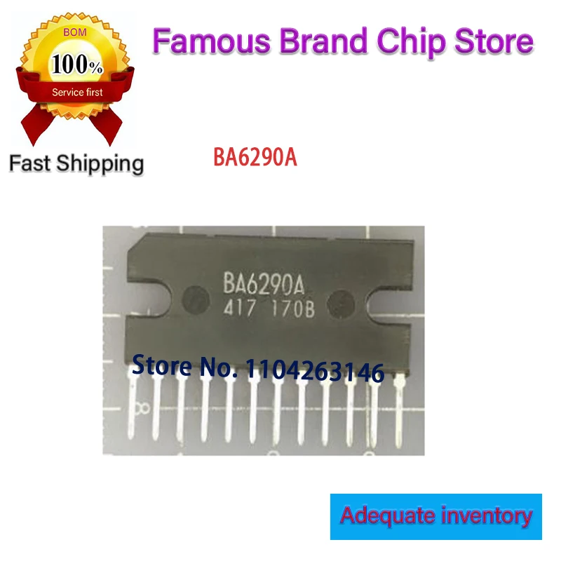 5pcs/lot 100% Original BA6290A BA6290 ZIP-12 In Stock