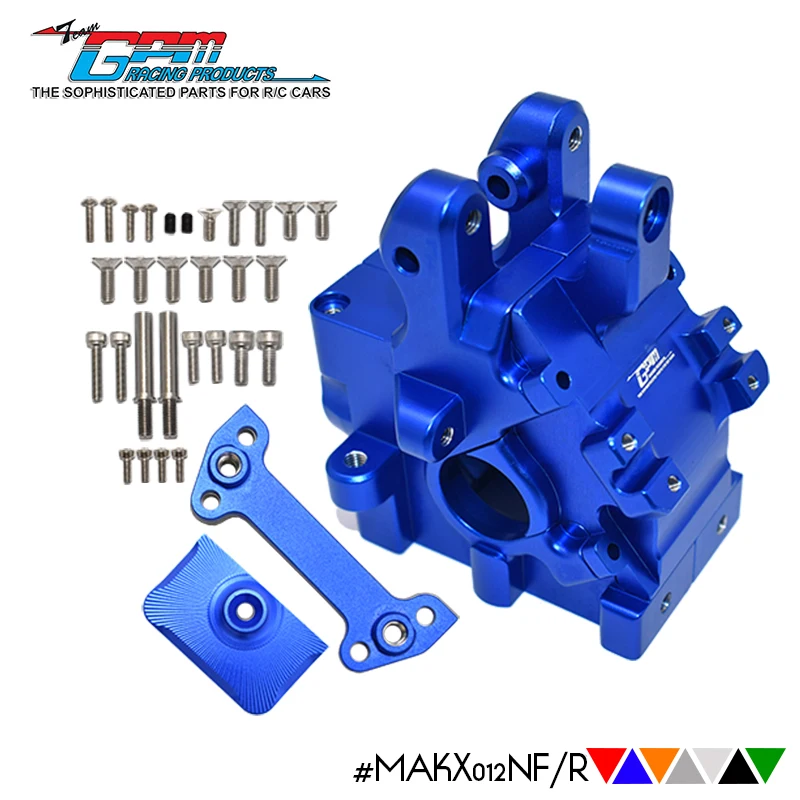 GPM Aluminum Front/Rear Gear Box Bulkhead For ARRMA 1/5 Kraton 8S Outcast Kraton Extreme ARA310935 ARA320474