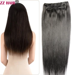 ZZHAIR 100% Brazilian Human Remy Hair Extensions 16