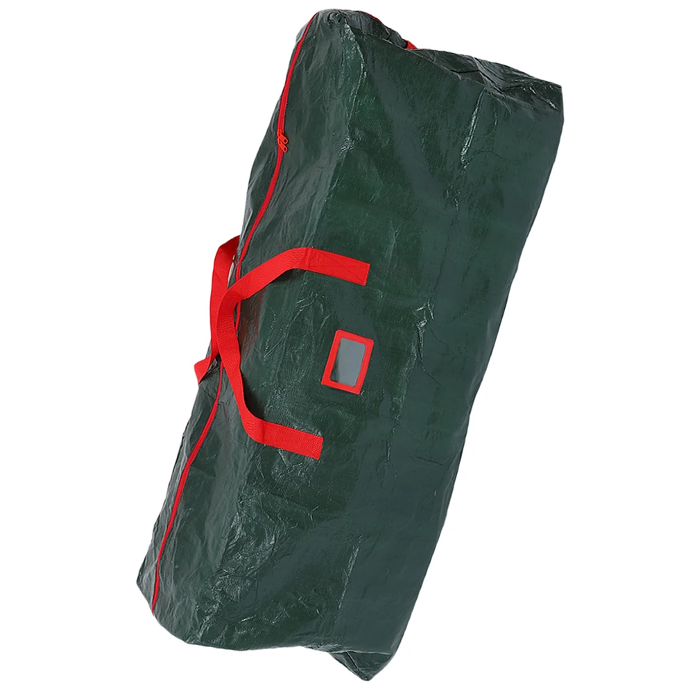 

Christmas Gift Tote Bag 135x34x68cm Green Christmas Tree Storage Pouch Large Capacity Waterproof Household Bag Xmas Organizer