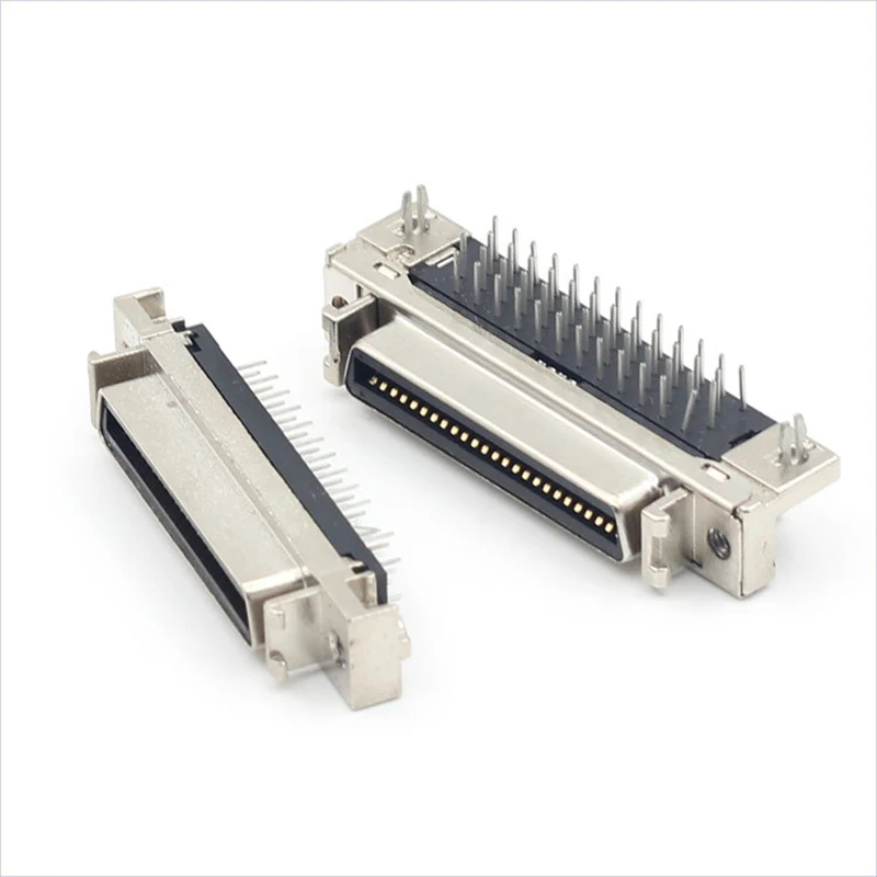 10pcs SCSI MDR Connector 50 pin CN1 10150-3000PE/10350-52A0-008 3M SCSI CN Connector Cable Wire Solder Type Shell