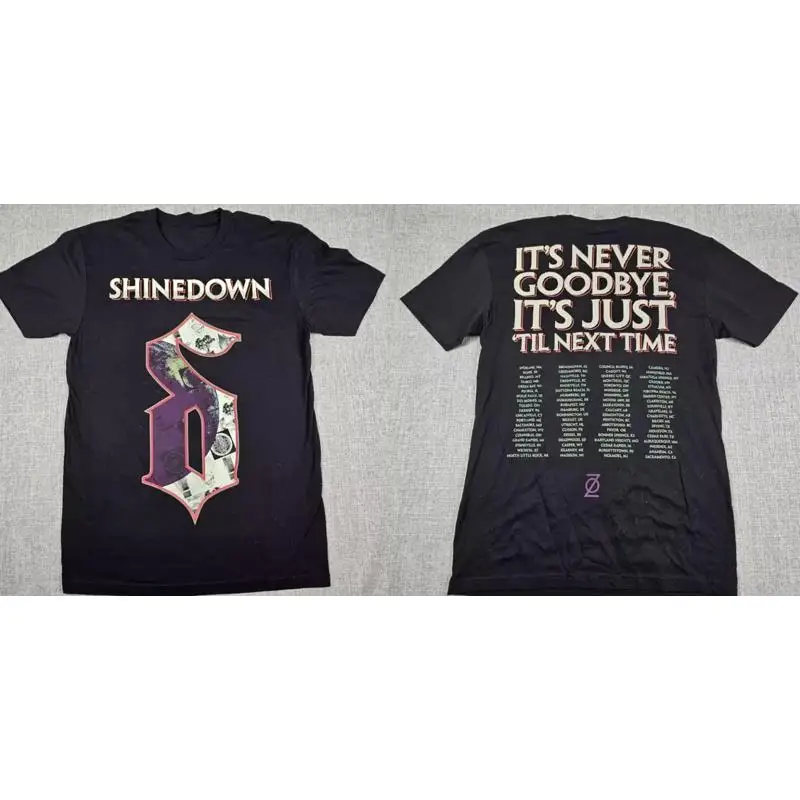 

Футболка Shinedown It's Never Goodbye Tour, размер S 5XL