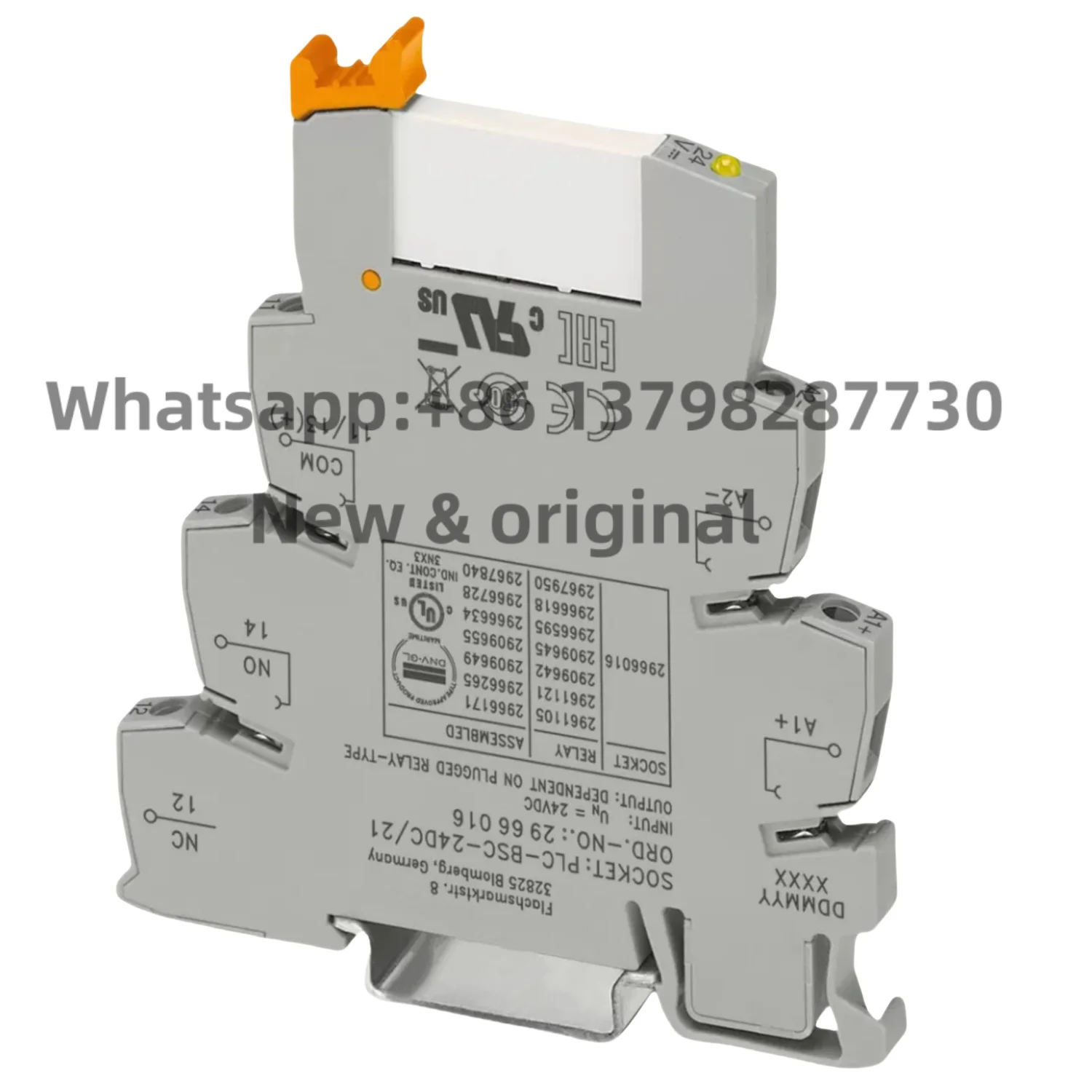 Новый оригинальный модуль реле 2966265 PLC-RSC-24 DC/21AU