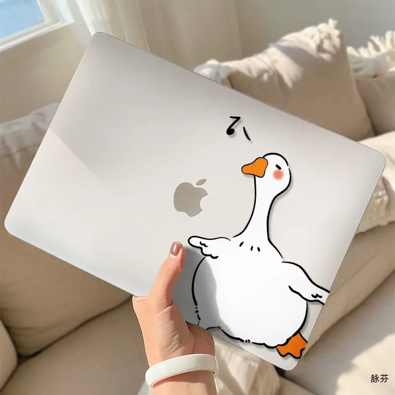 Cute Duck2026 New Laptop Case For Macbook 13Neo A3404 Air 15 13.6 M4 M3 M2 A2681 A3113 A3240 Air13.3 Sleeve Accessories Cover