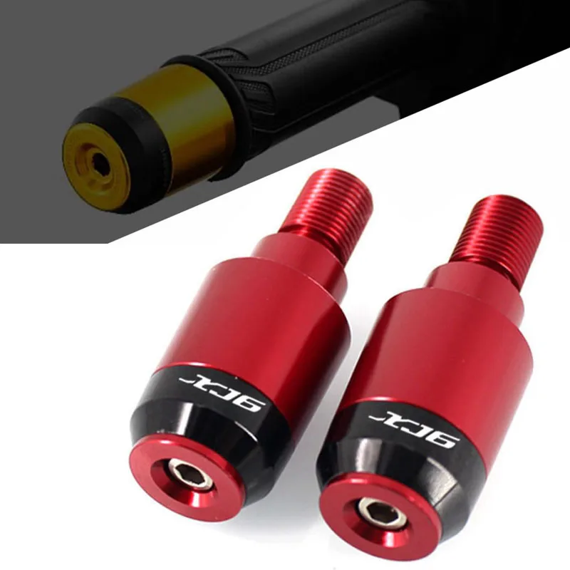 Acessórios da motocicleta final plug slider guiador apertos termina tampas capa para xj6 xj6n XJ6-S XJ6-F