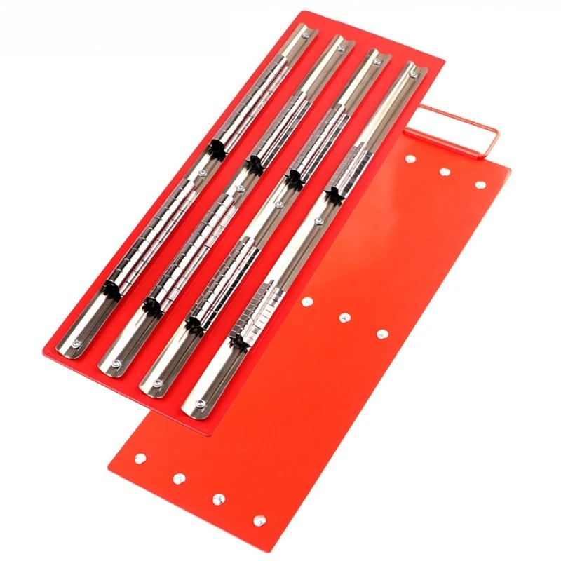 Heavy Duty Socket Storage Rack, 3-Tier Socket Organizer Tray with Multiple Slots for Automotive Workshop, Garage Tool Storage