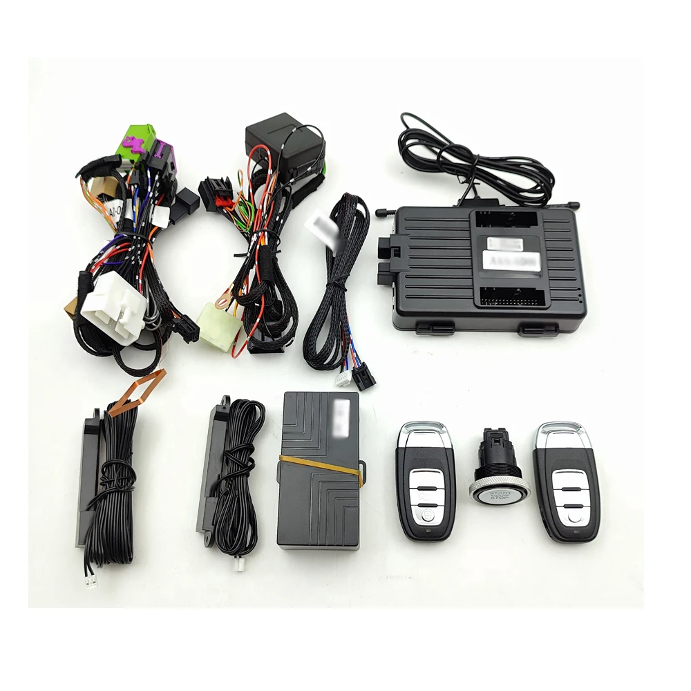 Control de teléfono Bluetooth para Audi A4/Q5/S5/A5 2009-2017 sin botón agregar sistema de arranque remoto entrada sin llave