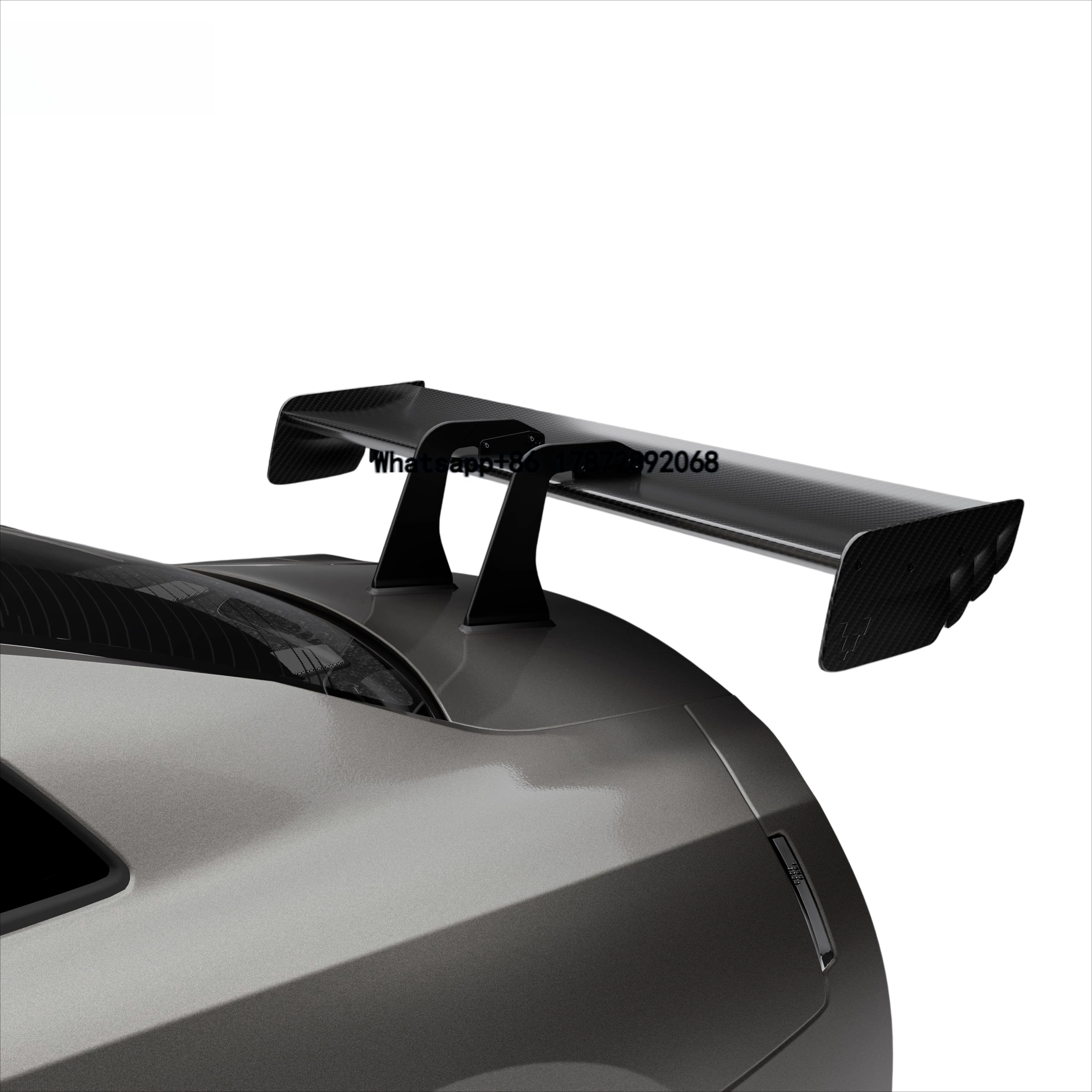 Swan Neck Dry Carbon Fiber VA Style Track Racing Rear Wing Spoiler for GTR35