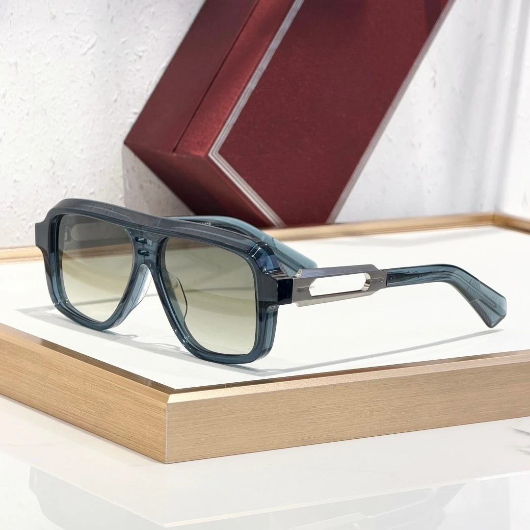 JMM 2026 FUGUE Limited Square Sunglasses Double Bridge Acetate Handcrafted UV400 High Quality Fashion Eyewear