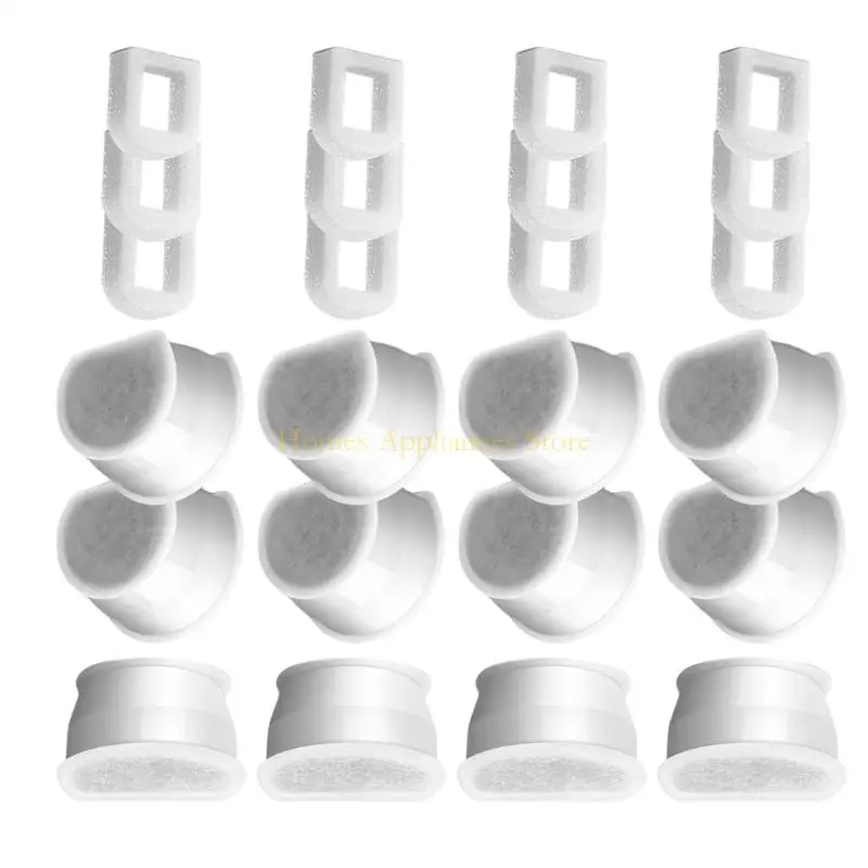 Filtros carbono reposição D0AB para gatos e distribuidores água para cães Grade alimentar Purificadores fonte