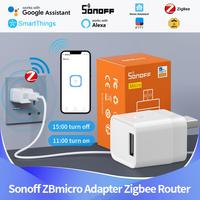 SONOFF ZBMicro Zigbee Micro USB Smart Adaptor 36W Fast Charging Wide Transmit Coverage Voice Control eWeLink Alexa Google home