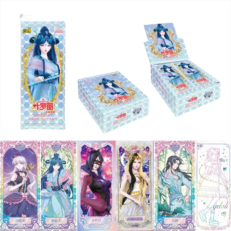 

Official Genuine KAYOU YeLoLi Lingxi Series Collection Card Cute Princess Anime Peripherals Holiday Flash Card Toy Gifts