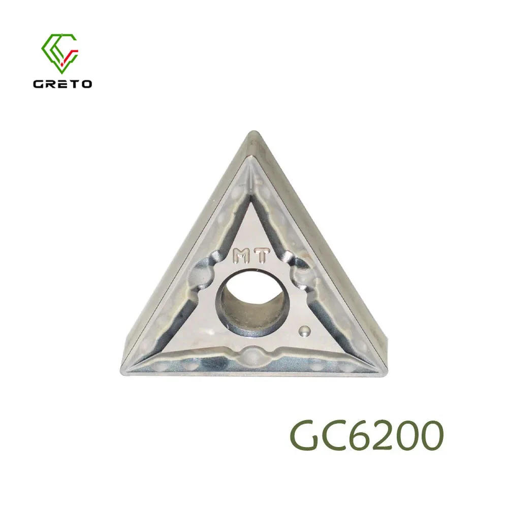 

GRETO TNMG160404-TMT TNMG160408-TMT GC6200 TNMG331 Insertos Carburo Metal Turning Tool TNMG1604 TNMG 160408 Turning Inserts