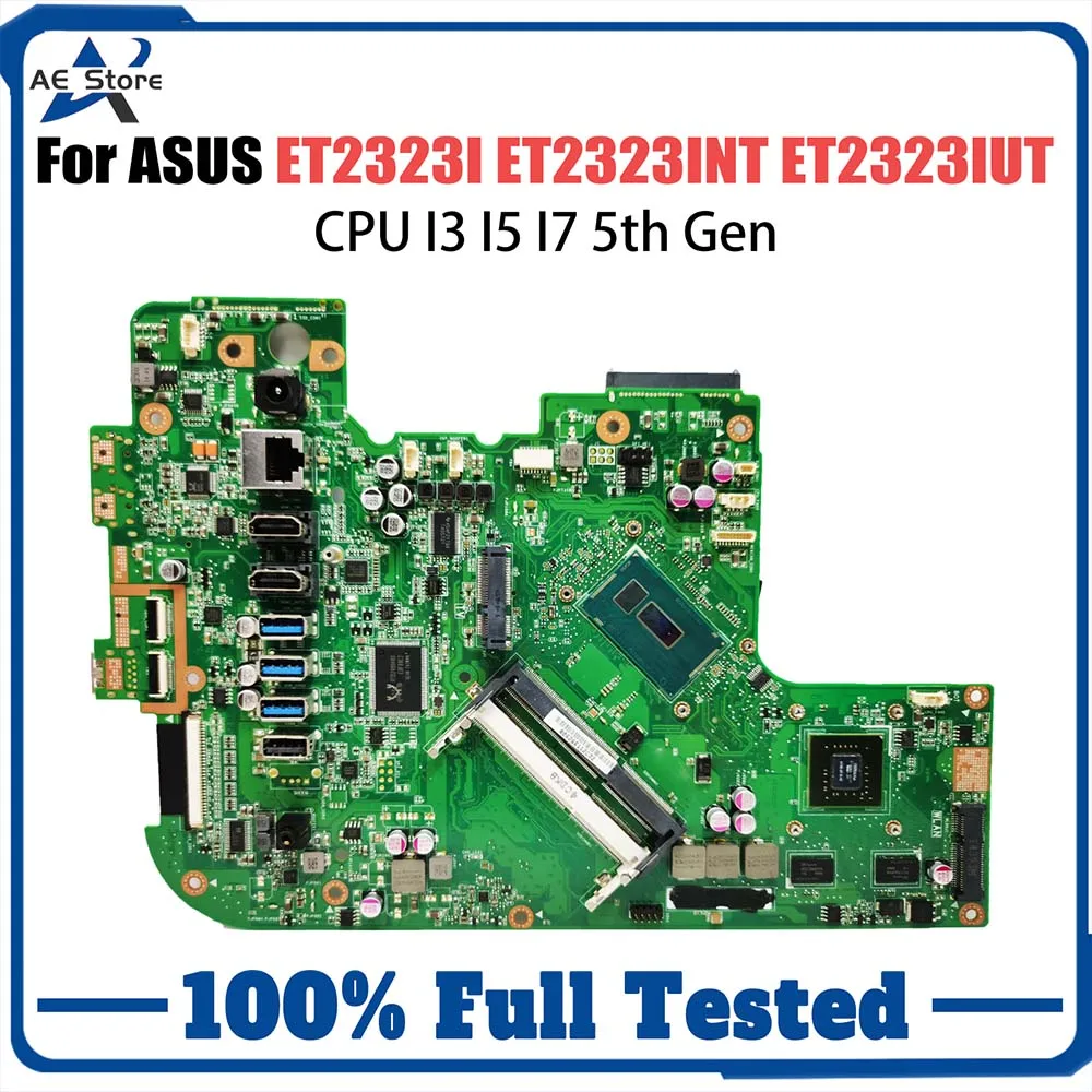 ET2323 Laptop Motherboard For ASUS ET2323I ET2323INT ET2323IN ET2323IUT Notebook Mainboard CPU I3 I5 I7 5th Gen GT840