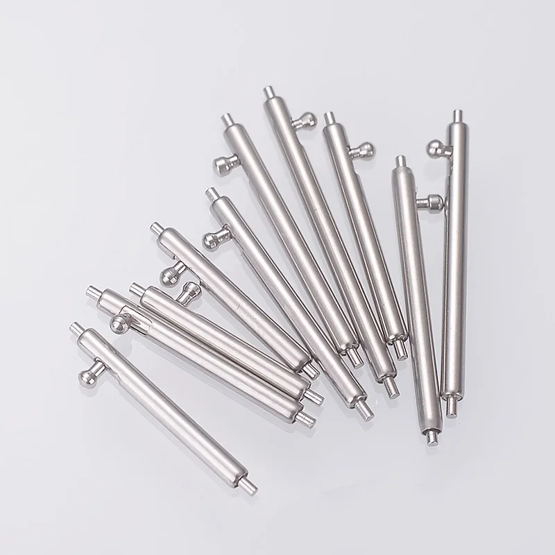 

20 мм, 22 мм, 10 шт., диаметр 1,8 мм, булавка для часов Pepair, инструменты и наборы, быстросъемный ремешок для часов, пружинные стержни, булавки 24 мм, 18 мм, 23 мм, 16 мм, 19 мм