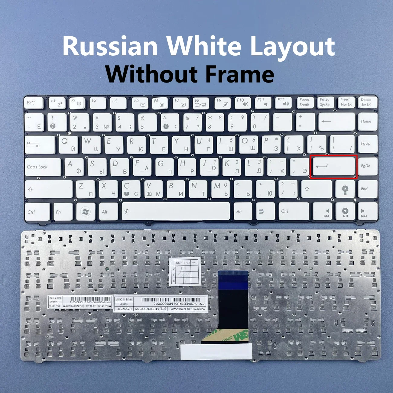 

Russian White Keyboard for ASUS U30 U31 U31F U31S U31Sg U31Sd U31Jg U35 U35F U35J U35Jc U36 U36Jc U41 U45 U45J Series