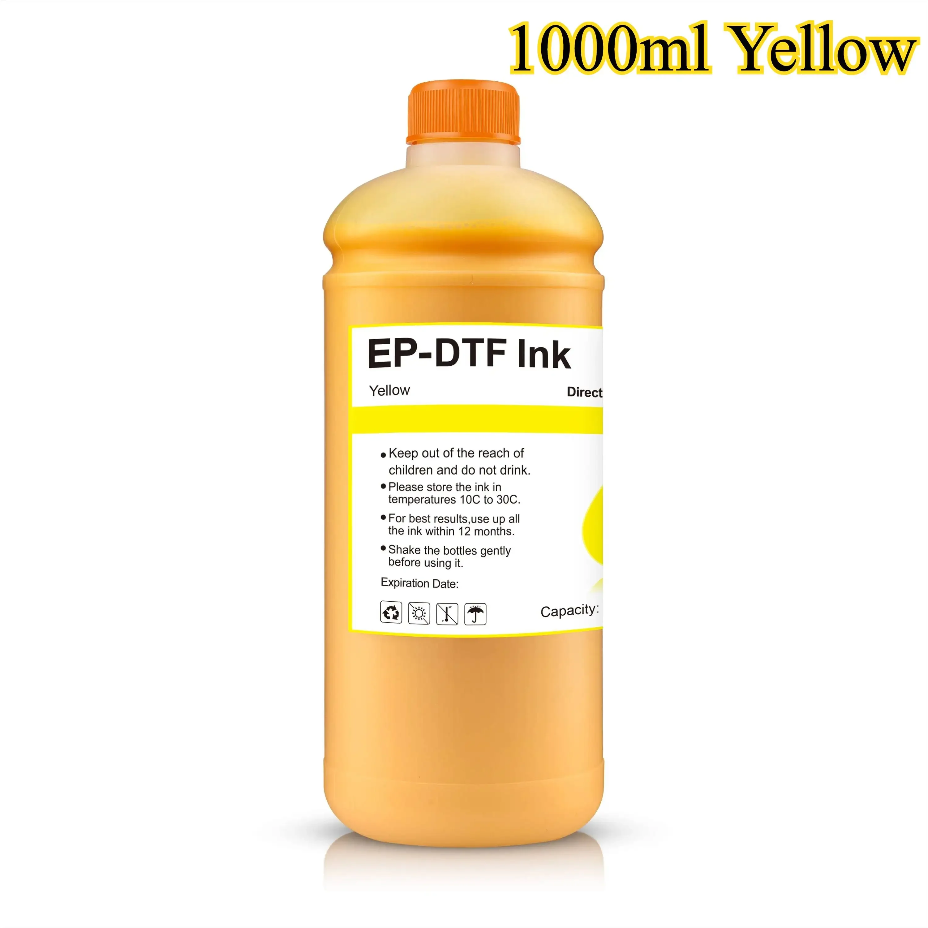 1000ML DTF Ink XP600 Direct To Transfer Film Heat Transfer Ink for Epson Print Head I3200 L1800 1390 L805 All DTF Ink Printing
