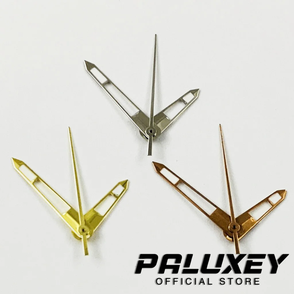 Silver/Gold/Rose Gold Watch Hands For ETA2824 2836 PT5000 Movement Watches Pointers Hollowed Out Watch Needle