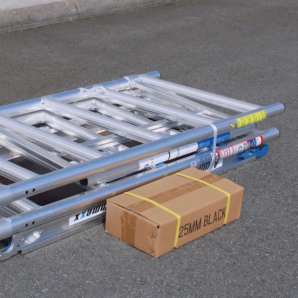 Alumexx X-UP Multi-Position Ladder, 9ft Reach, Supports 330 lbs