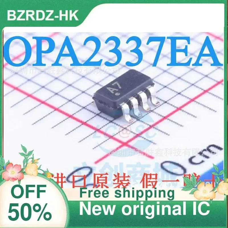 10PCS OPA2337EA/250 SOT23-8 A7 New Original IC