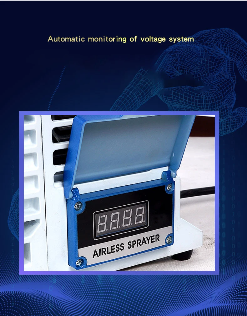 New Profesional Electric Airless Paint Sprayer 2.0L/min Painting Spray Gun Airless Spraying Machine