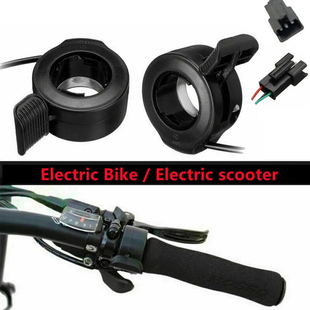 Three-wire Electric Scooter Thumb ///Throttle Electric Bike //Thumb Throttle Ebike E-Motorcycle //Right Or Left Hand