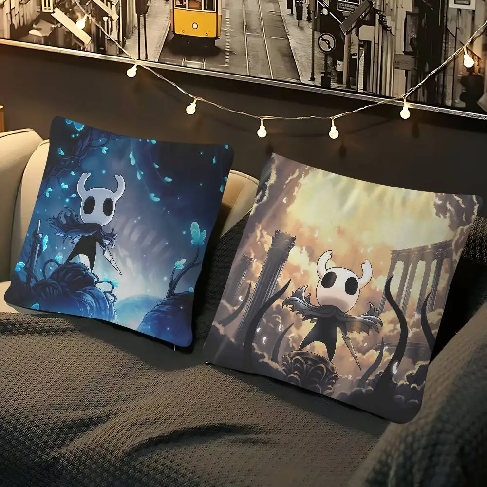 

H-Hollow Knight Cushion Cover 30x50 Polyester Sofa Cushions Decorative Throw Pillows Home Decoration Pillowcover