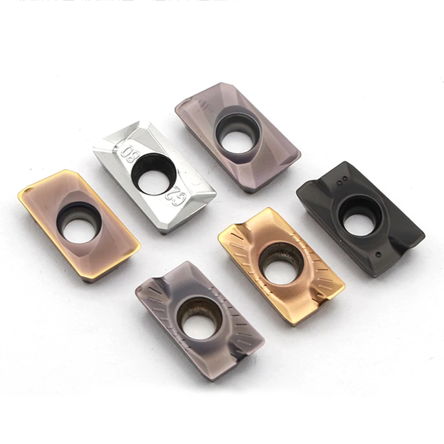 APMT1135PDER APMT1604PDER Tiện Bằng Máy CNC Cắt Miếng Carbide Xay Dạng Cao Chất Lượng Dụng Cụ Xay Xay Cắt Đầu R0.8