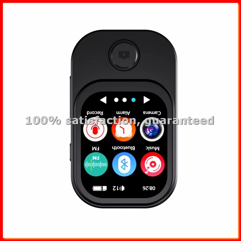

MP3-плеер с сенсорным экраном 2,01 дюйма, Bluetooth 5.4, портативный плеер для детей и занятий спортом, портативный плеер Walk Man-A31R