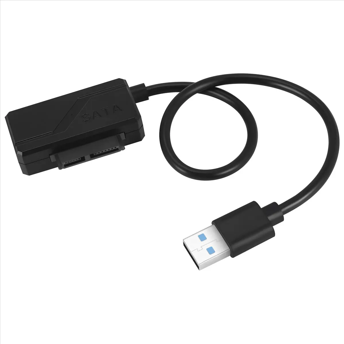 A46U USB 2.0 to Mini Sata II 7+6 13Pin Adapter Converter Cable for Laptop CD/DVD ROM Slimline Drive