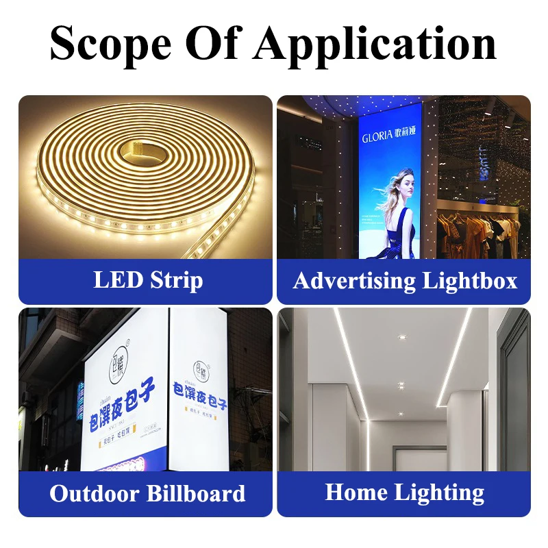 LED امدادات الطاقة تيار مستمر 12 فولت 24 فولت محول التيار المتناوب 220 فولت إلى تيار مستمر 12 فولت 24 فولت امدادات الطاقة 60 واط 100 واط 150 واط 200 واط 300 واط 400 واط لشريط LED شريط مصابيح #6