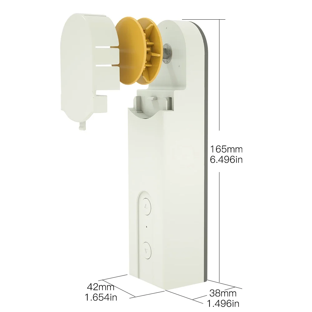 Moes-Persianas enrollables motorizadas con Bluetooth, persianas enrollables con Motor de accionamiento de obturador Tuya, aplicación Smart life,