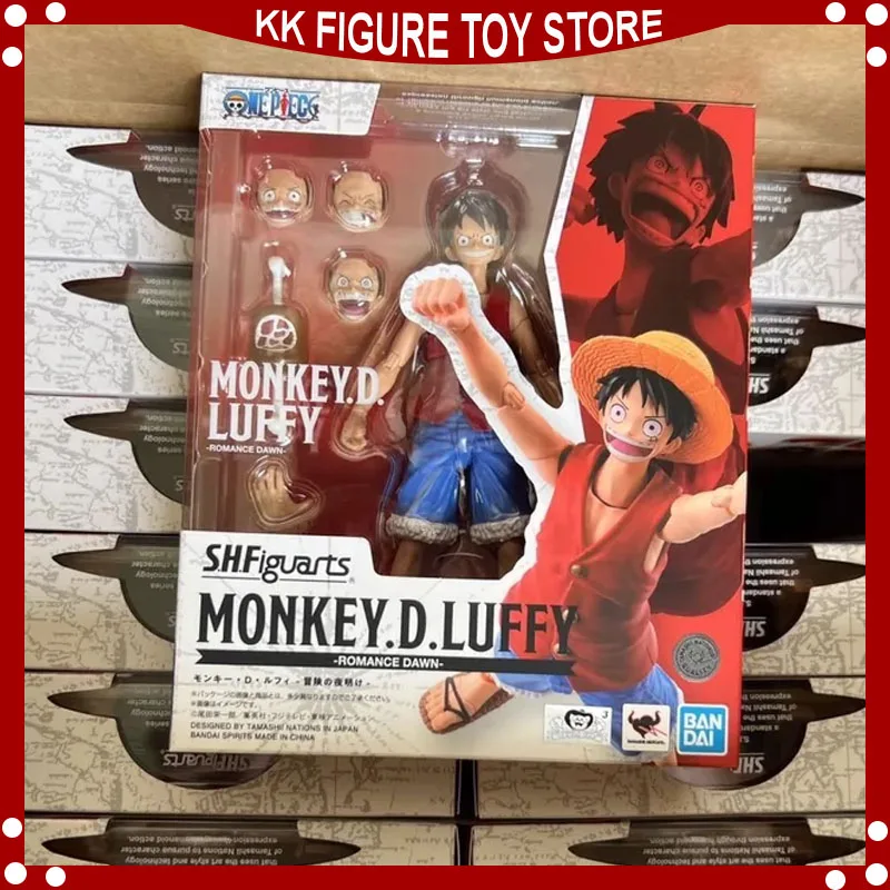 

In Stock Bandai SHF One Piece Monkey D. Luffy Dawn of The Adventure Action Figure Anime Collectible Model Trendy Toy Doll Gift
